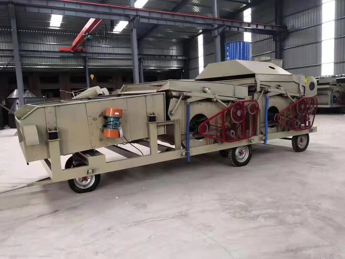 安(ān)微省宿州市灵壁县双比重粮食精(jīng)选机